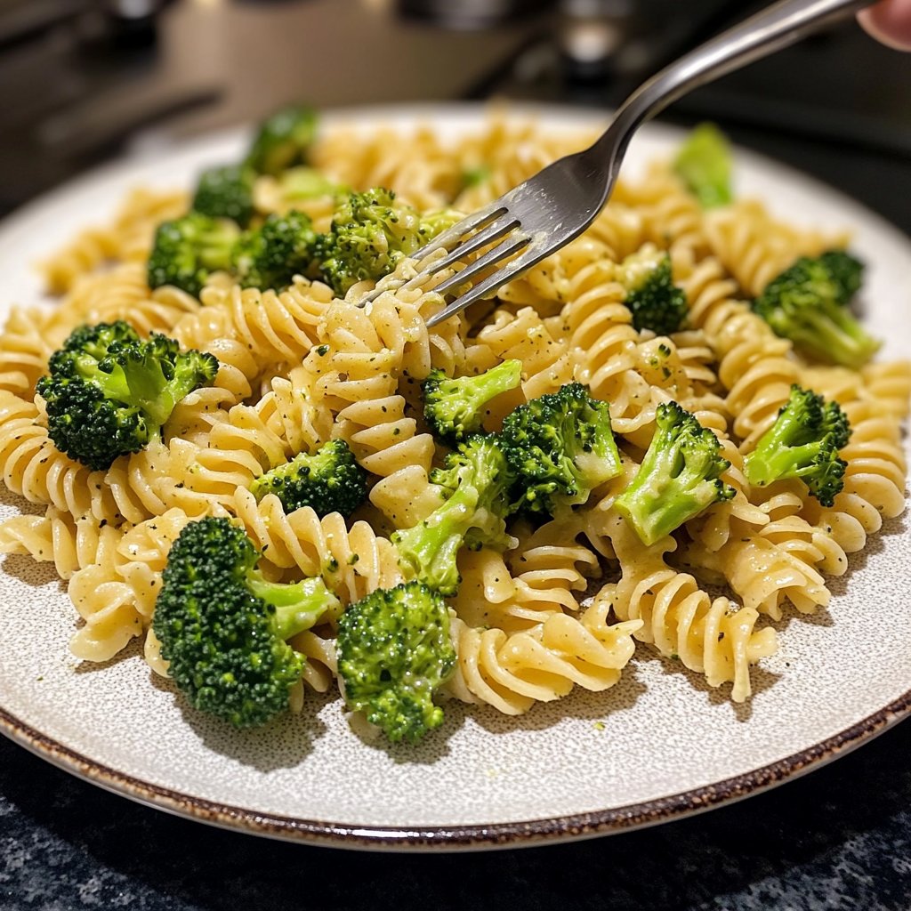 Pasta mit Brokkoli und Knoblauch