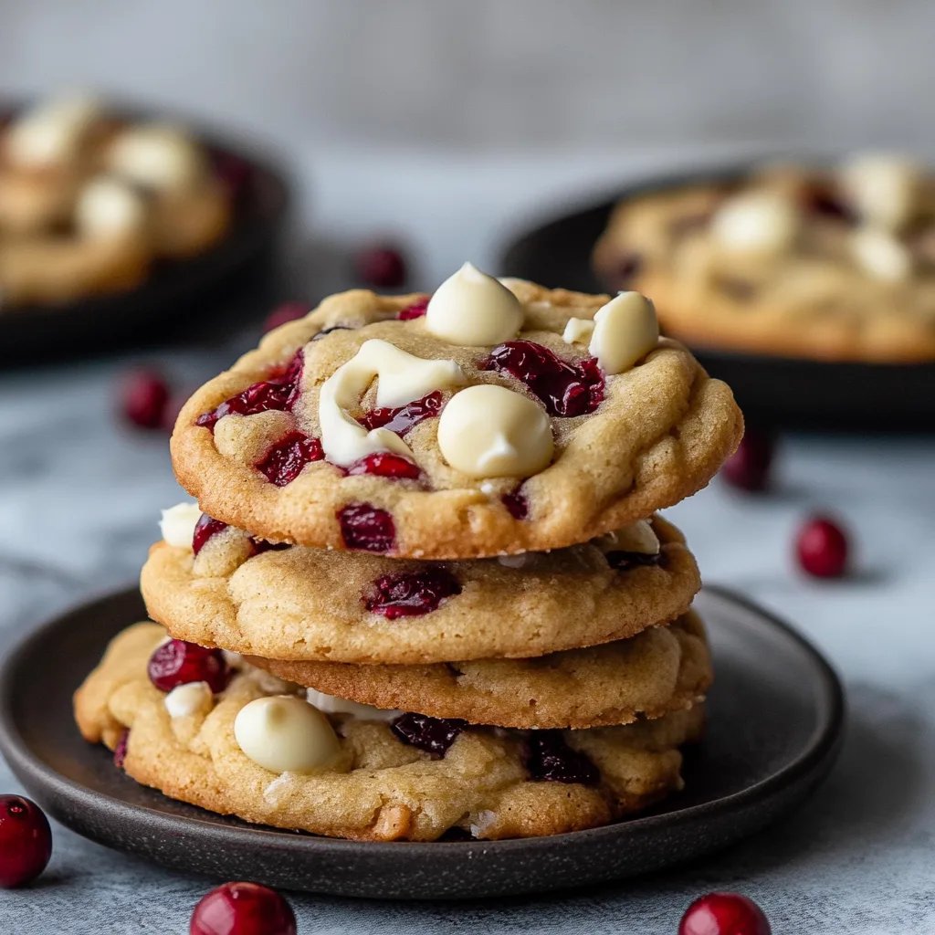 Cranberry-Weißschokoladen-Kekse