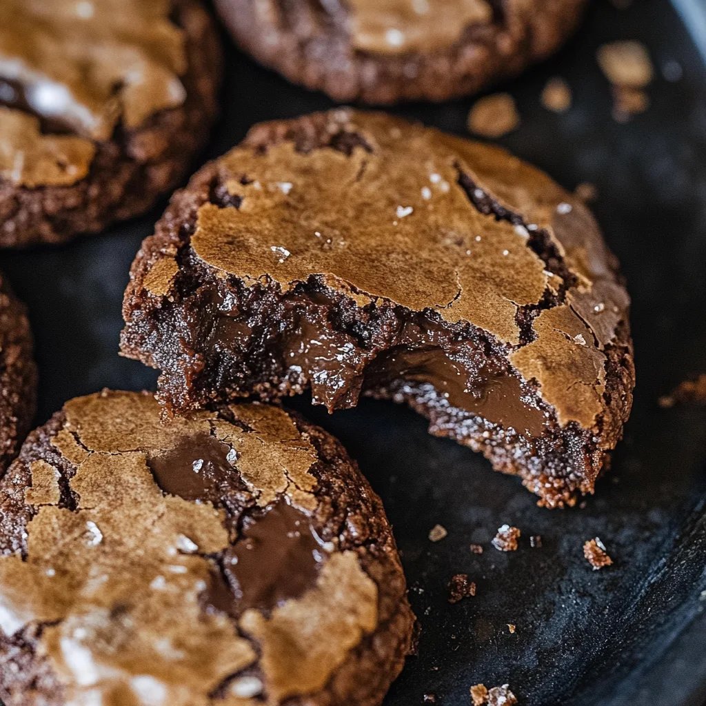Zartschmelzende Brownie-Cookies