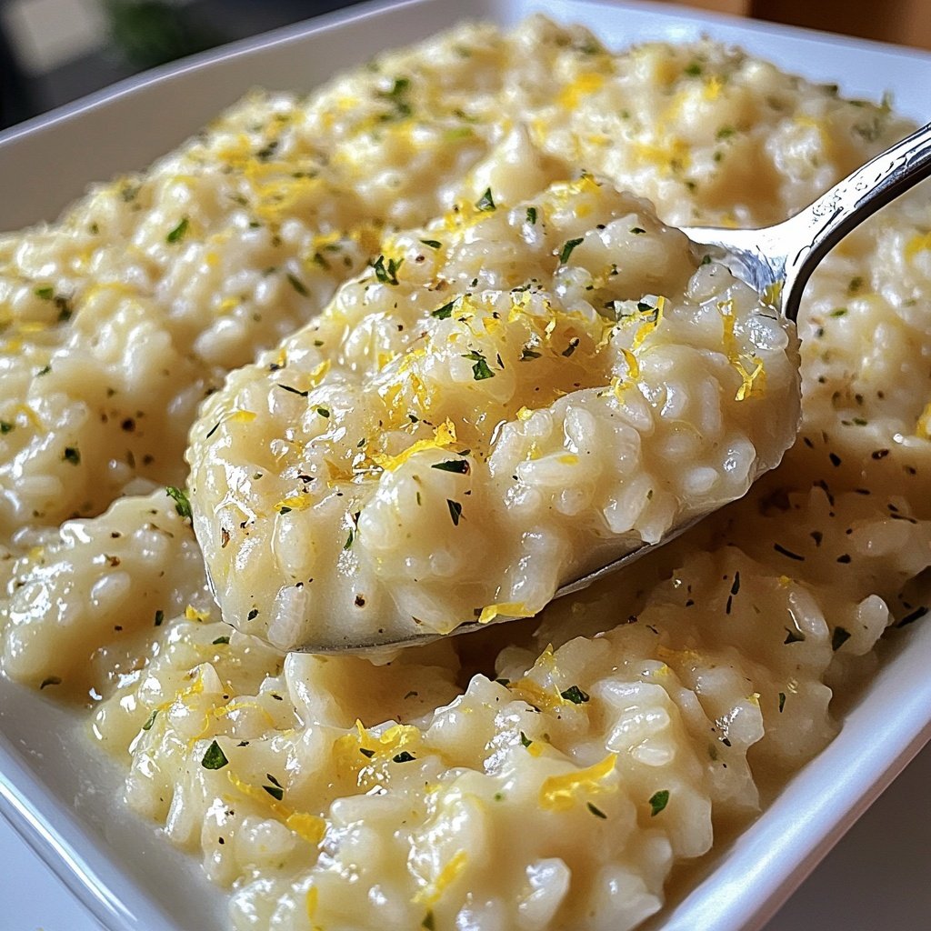 Risotto mit Zitronenschale