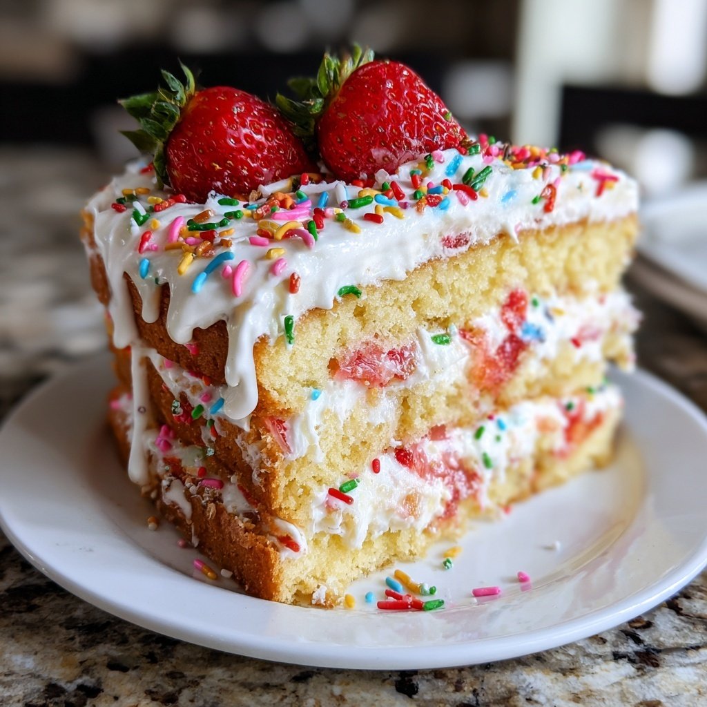 Geburtstagskuchen klassisch