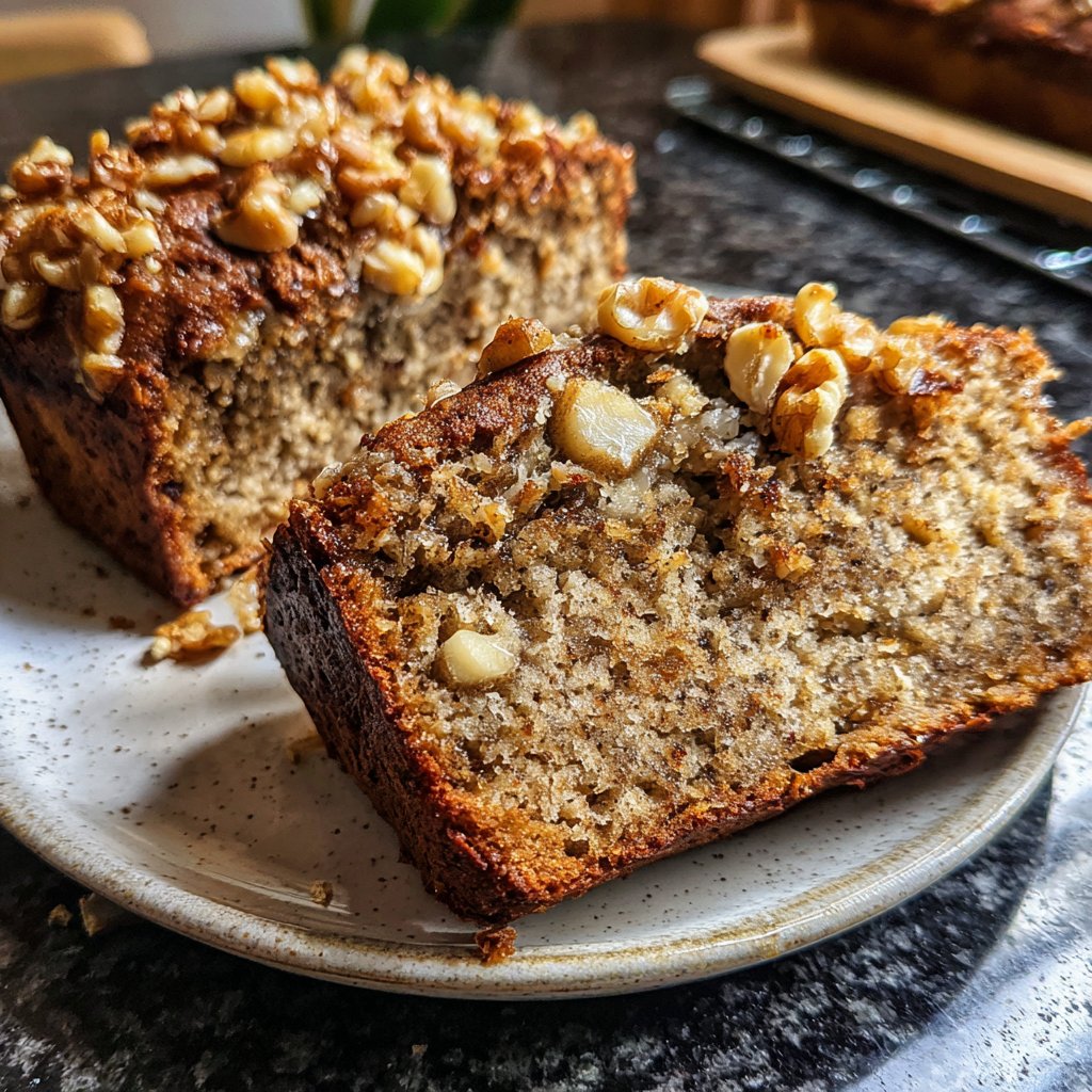 Bananenbrot mit Dinkelmehl