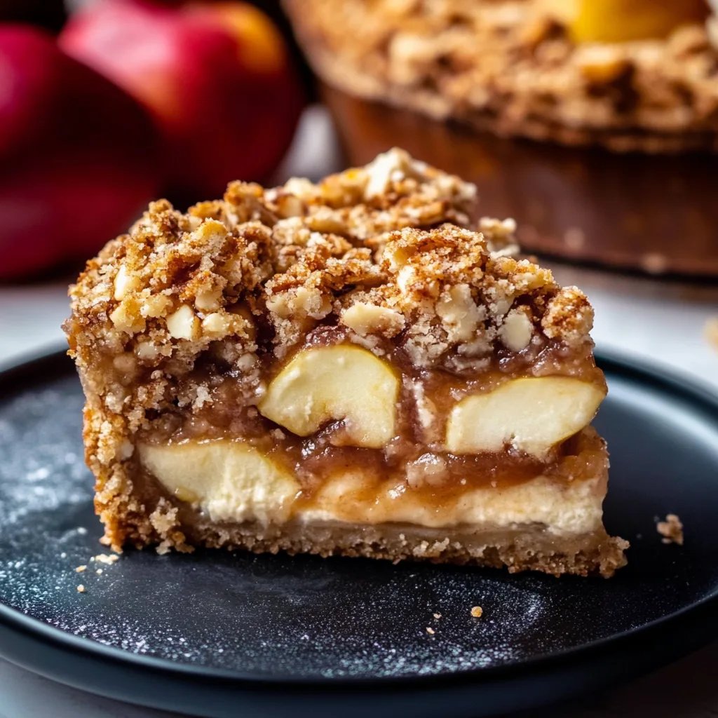 Apfel-Crumble-Käsekuchen