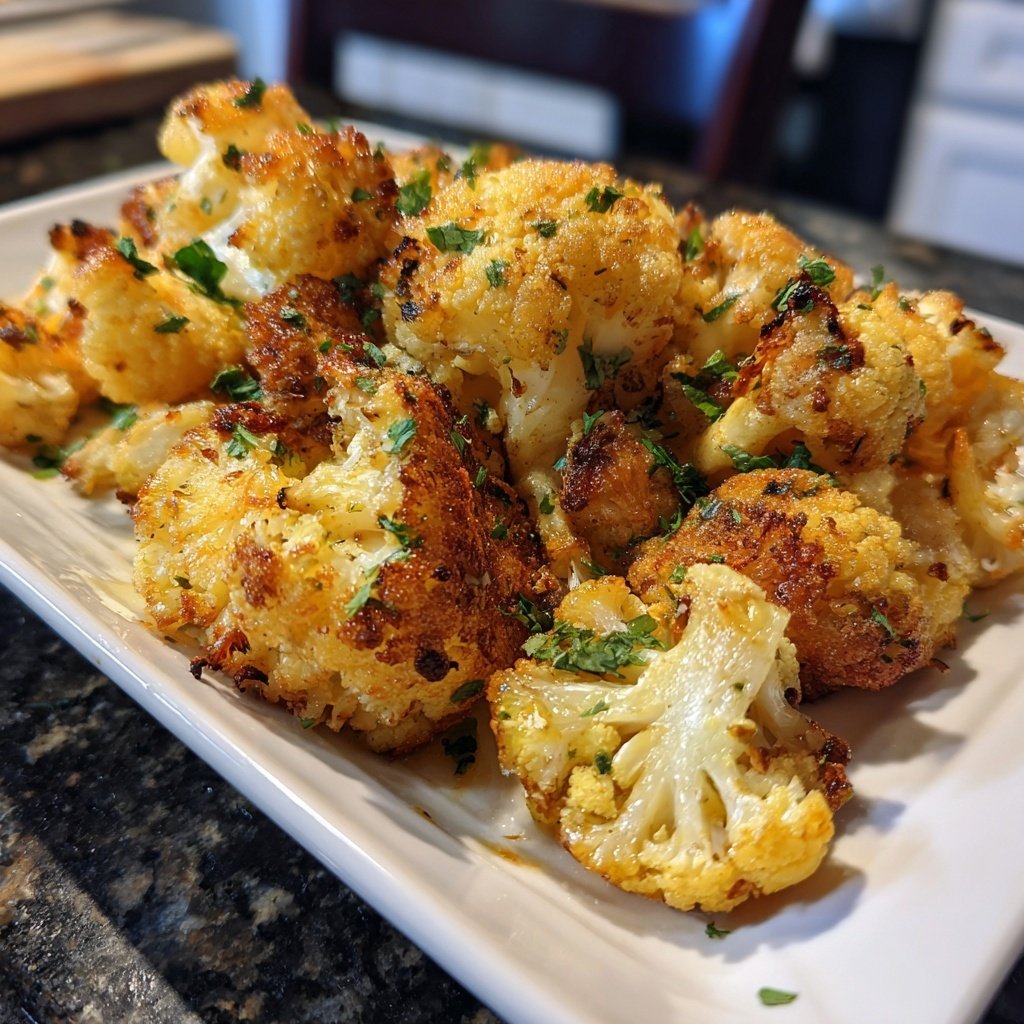 Blumenkohl mit Knoblauchbutter