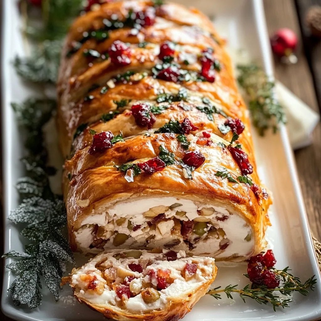 Gefüllte Putenbrust zu Weihnachten