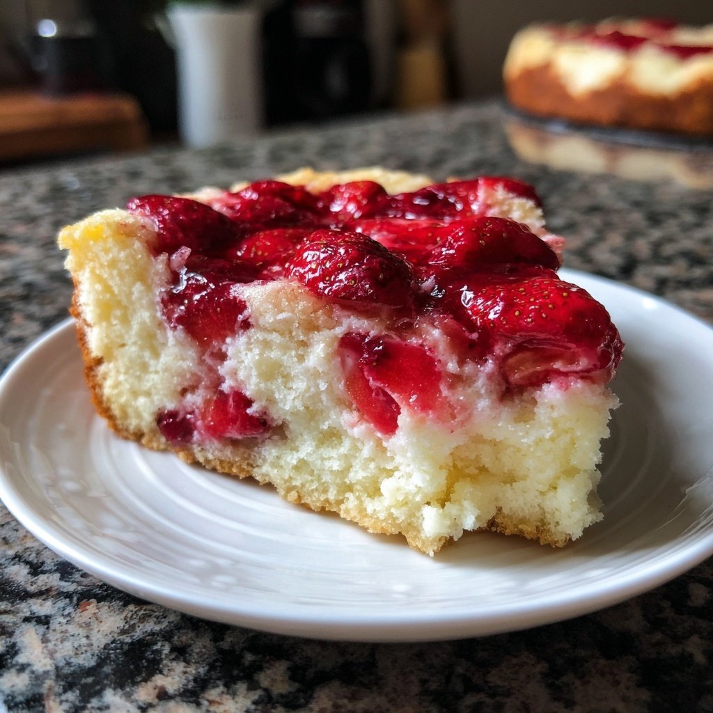 Erdbeerkuchen Vom Blech