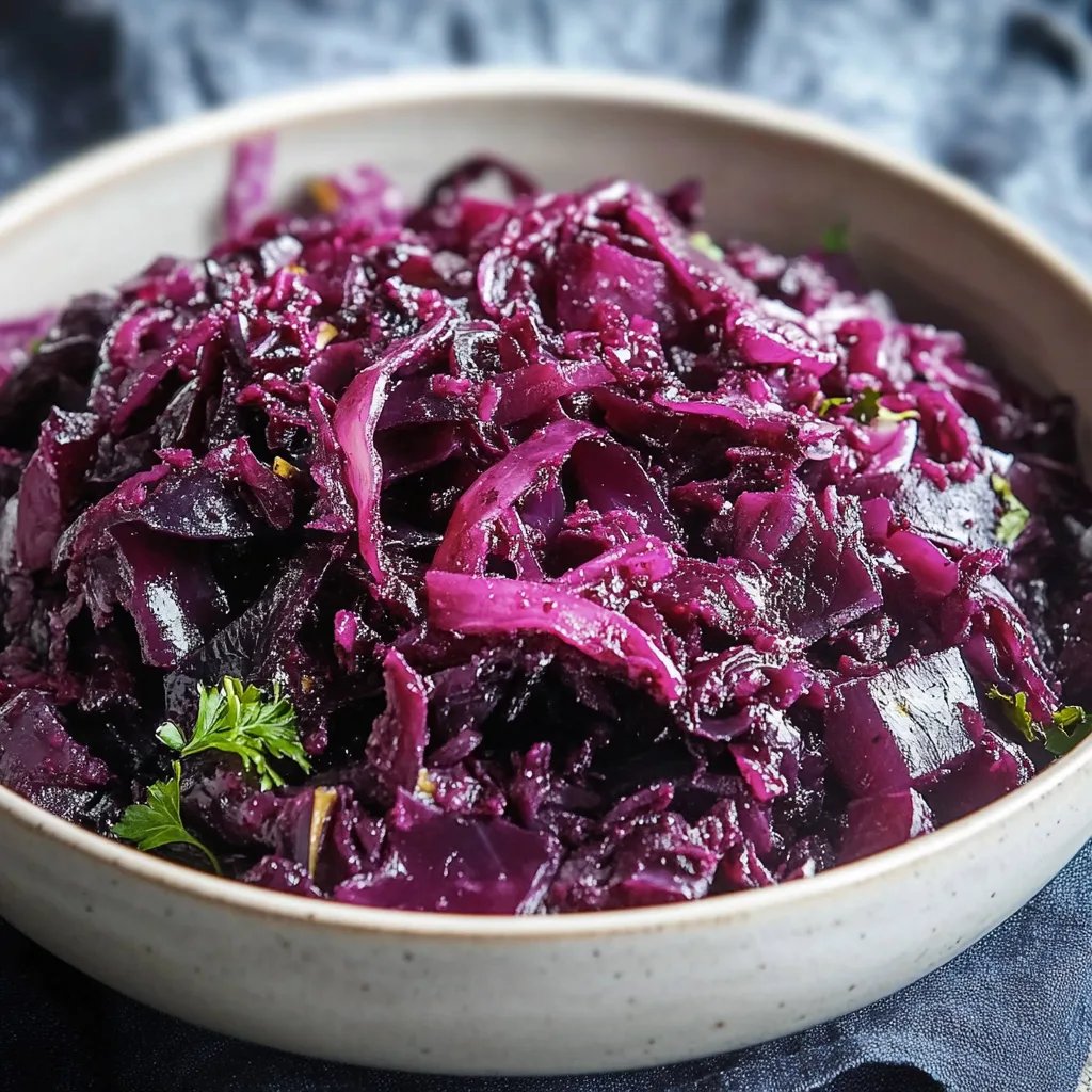 Rotkohl klassisch zubereitet