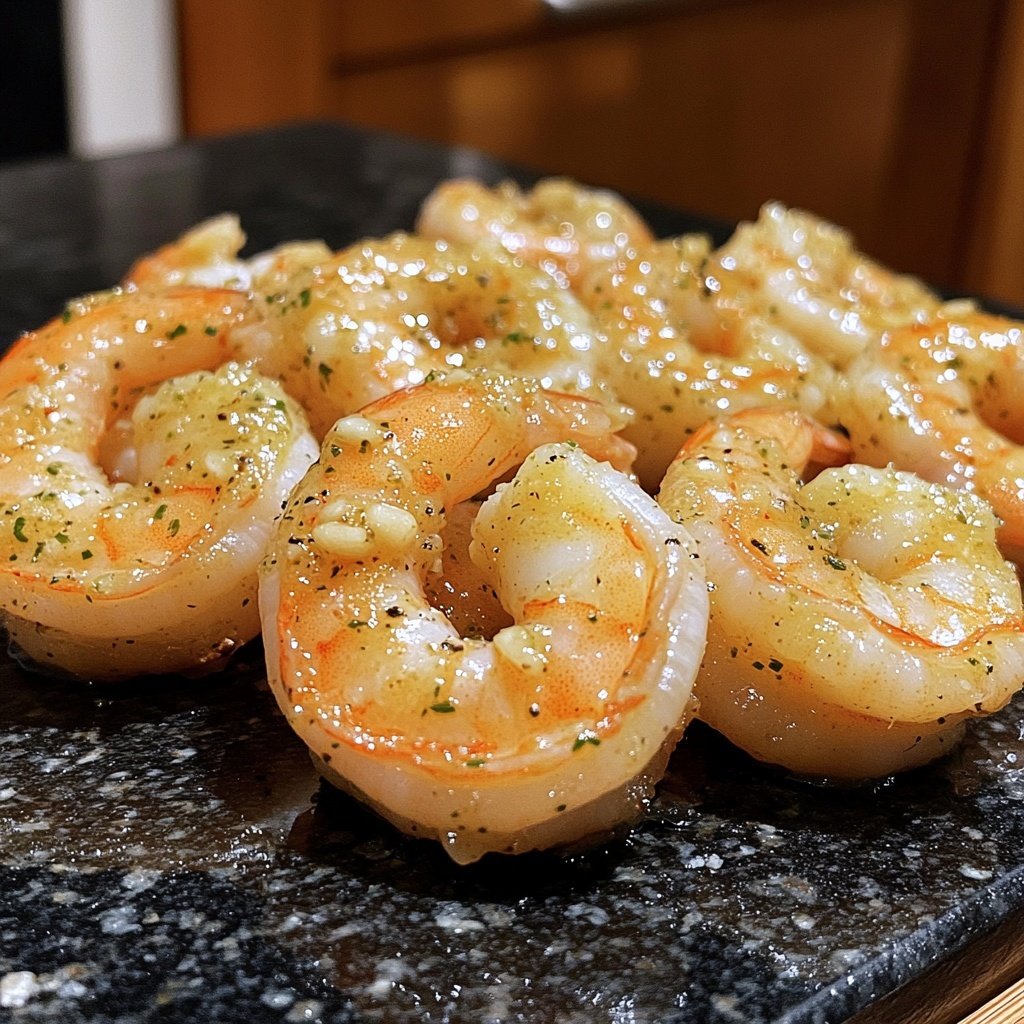 Garnelen mit Knoblauch