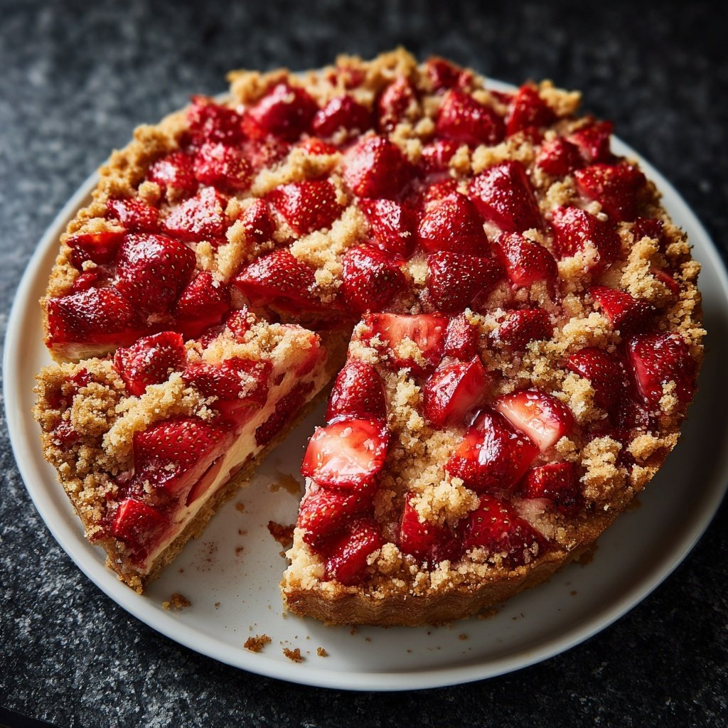 Erdbeer Kuchen Mit Streuseln