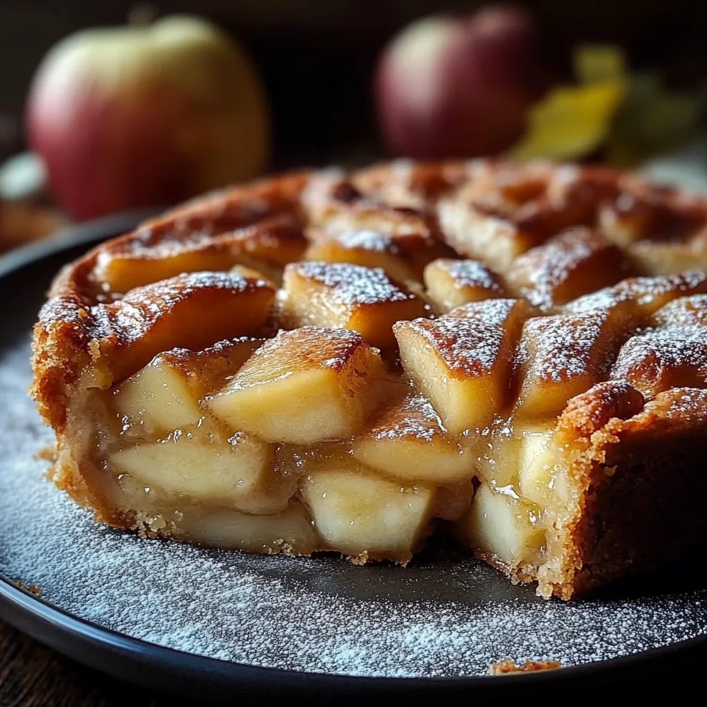 Einfacher Apfelkuchen vom Blech