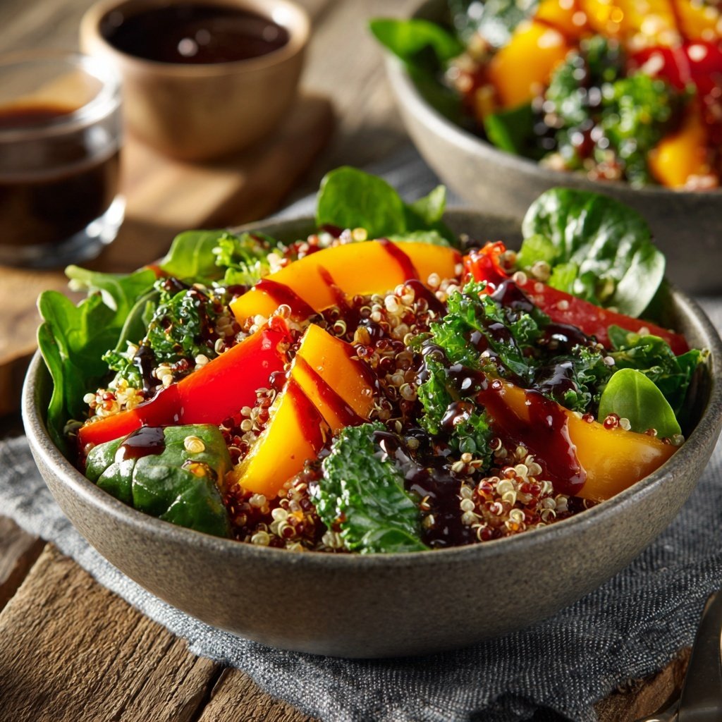 Kalorienarme Gemüse Bowl Mit Quinoa