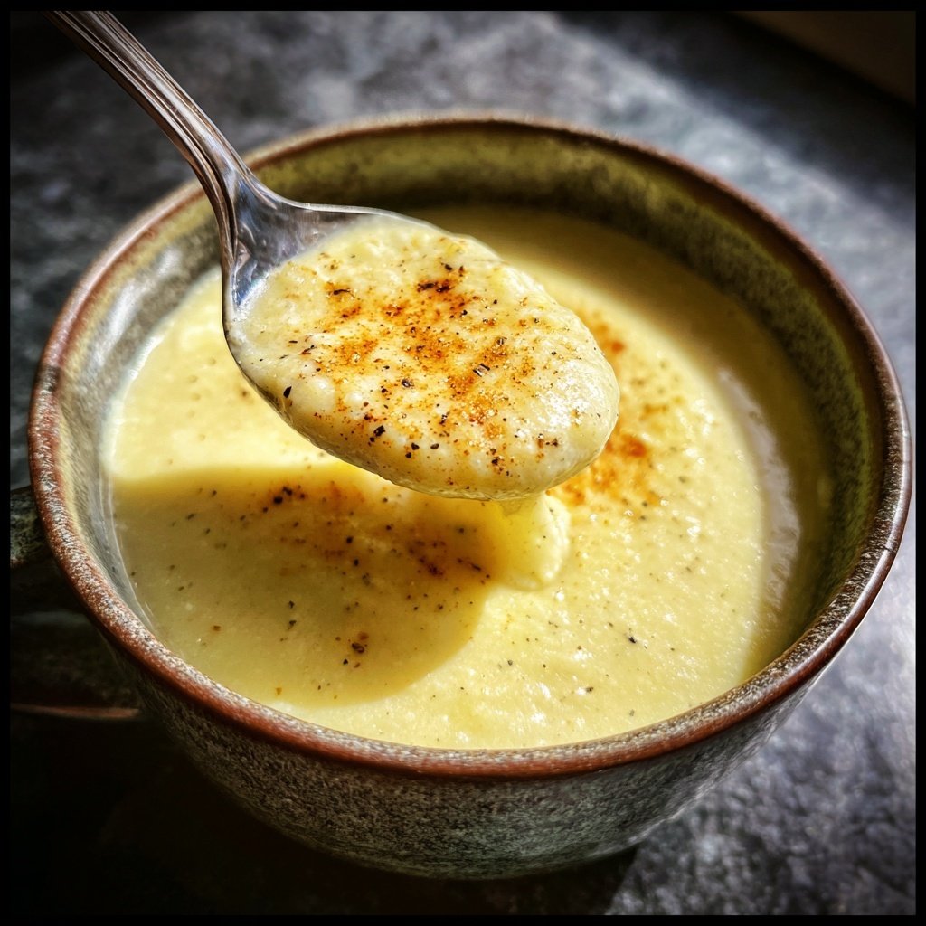 Blumenkohl Suppe Mit Ingwer