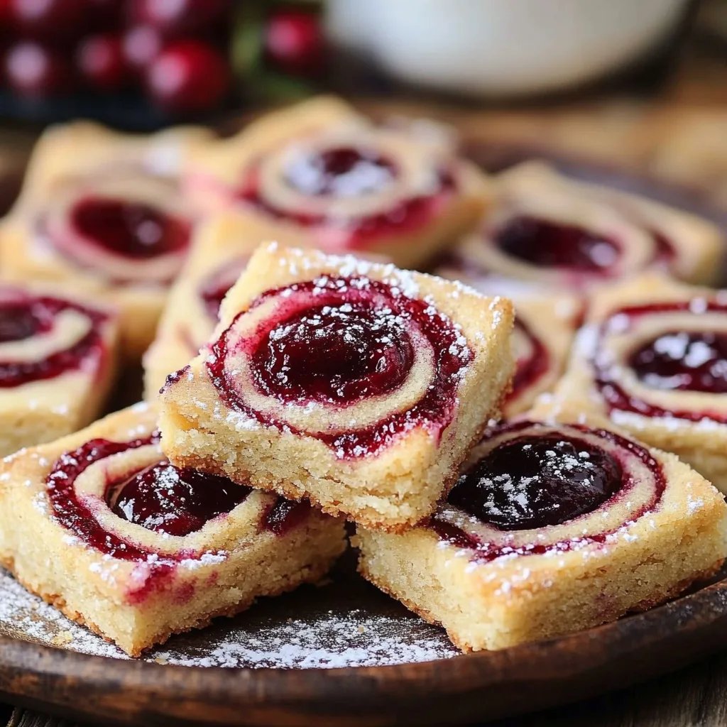 Unwiderstehliche Himbeer-Wirbel Shortbread Kekse