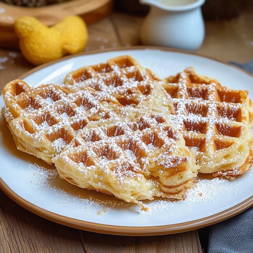 Marzipan Waffeln