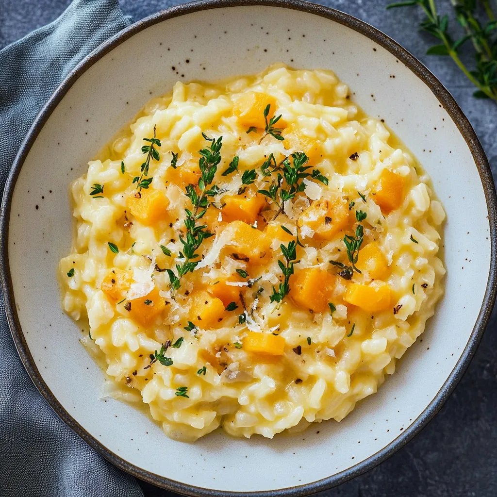 Kürbisrisotto