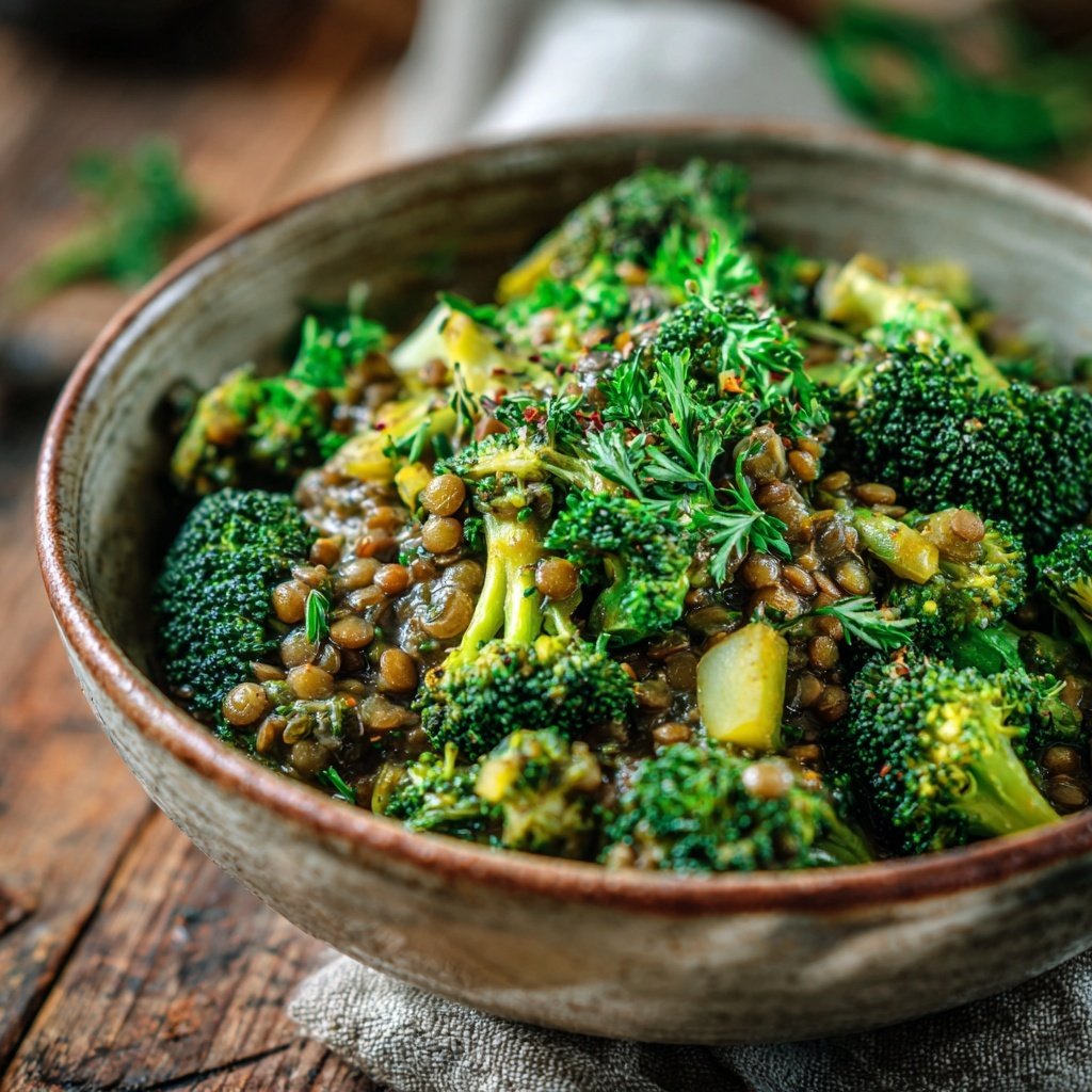 Brokkoli Linsen Eintopf