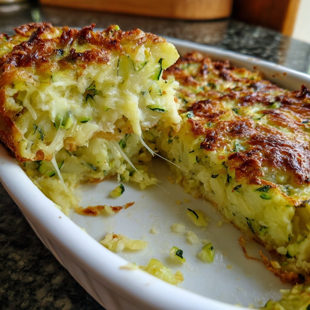 Kartoffelauflauf mit Zucchini